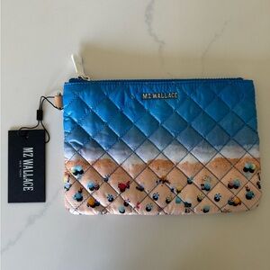 Mz Wallace Small metro pouch la plage beach